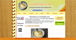 Desktop Screenshot of cremapastelera.net